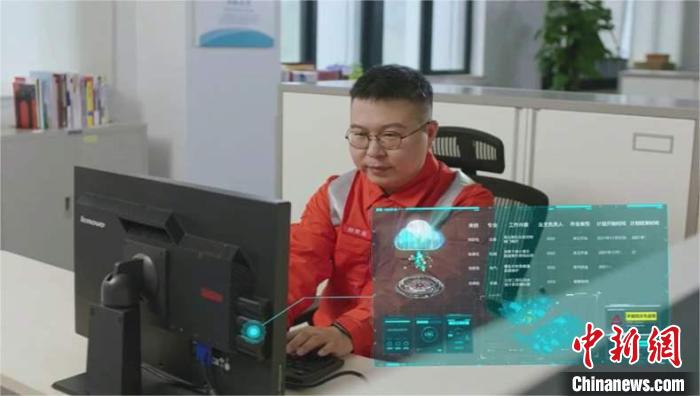 5G+人员定位+安全作业管理平台 广东移动供图 5G+人员定位+安全作业管理平台 广东移动供图