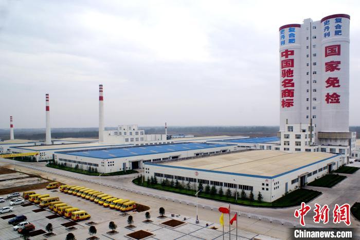 图为临沭县化工产业园区史丹利公司。 临沭融媒 供图 图为临沭县化工产业园区史丹利公司。 临沭融媒 供图