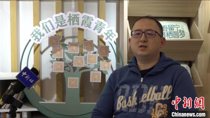 海归人才孙熙甫觉得，多亏14天的“驿站”停驻，让他得以顺利开启新阶段的工作和生活。　张传明 摄